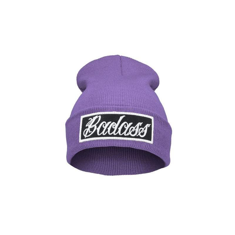 krasnal naszywka BADASS /neon żółty/