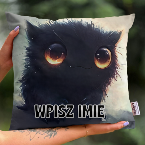 Poduszka | Czarny Stworek