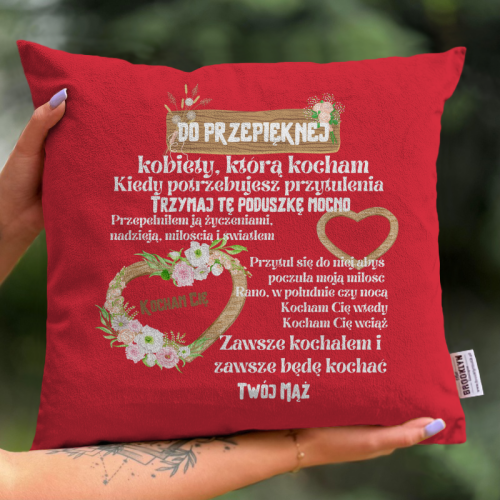 PODUSZKA | Do przepięknej...