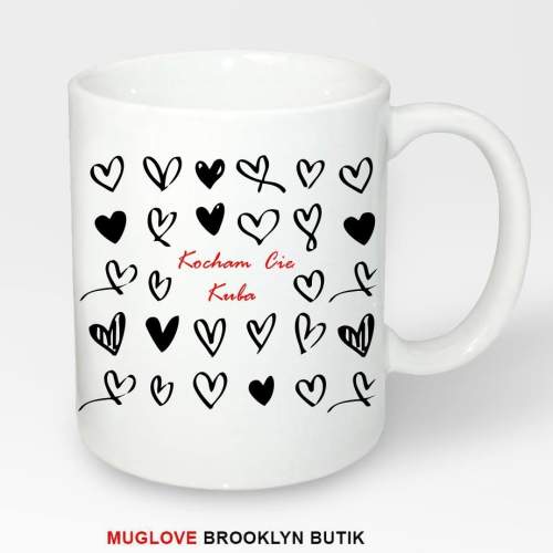 Kubek Kocham Cię (imię)