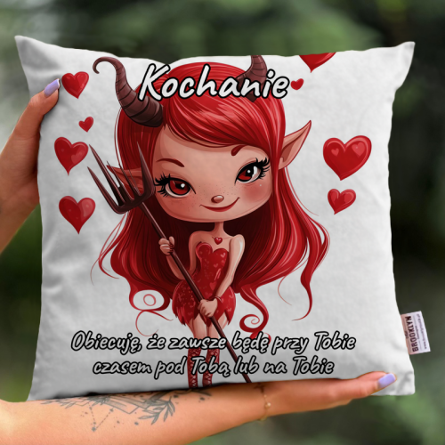 Poduszka | Kochanie - Diablica