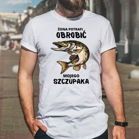 T-shirt oversize DTG Obrobić Szczupaka [OUTLET 2]