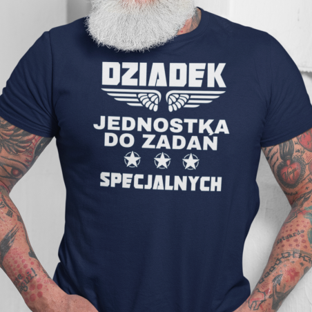 Koszulka męska | Dziadek Jednostka Do Zadań Specjalnych [OUTLET 2]