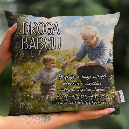 Poszewka | Droga Babciu - Dziękuję za Twoją miłość [OUTLET 2]