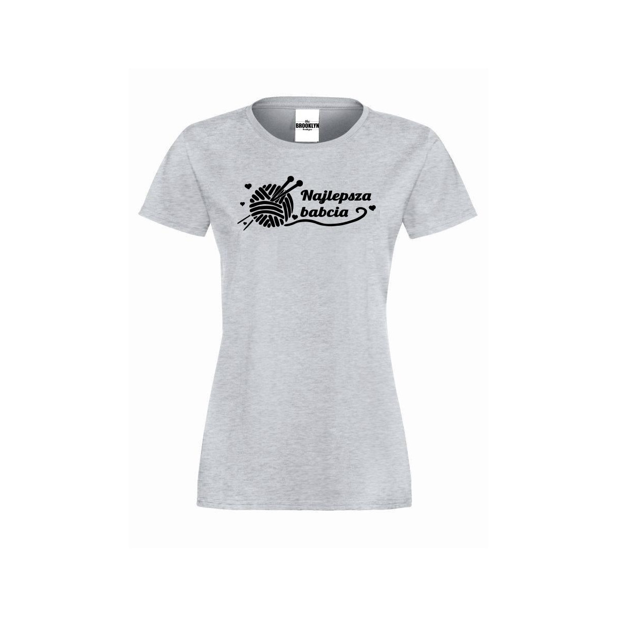 T-shirt lady/oversize Najlepsza babcia 2