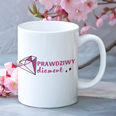 Kubek | Prawdziwy Diament