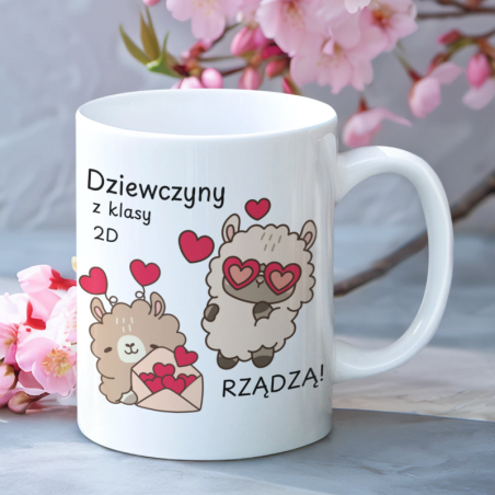 Kubek personalizowany | Dziewczyny Z Klasy Rządzą