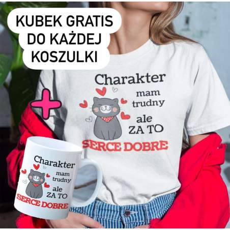 Koszulka damska | Charakter Mam Trudny