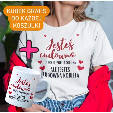 Koszulka damska | Jesteś Cudowna