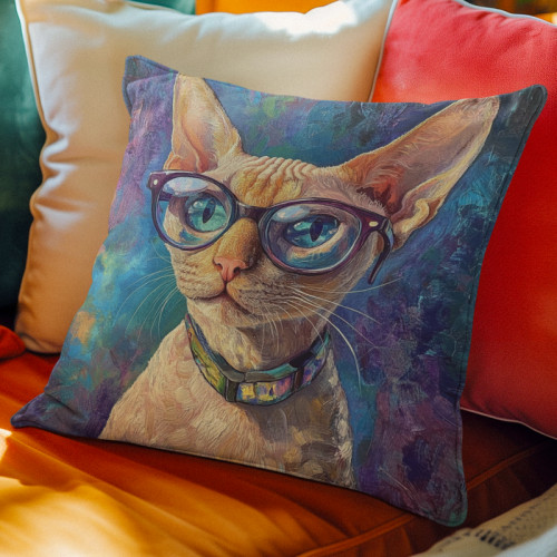 Poduszka | Kotek devon rex 5