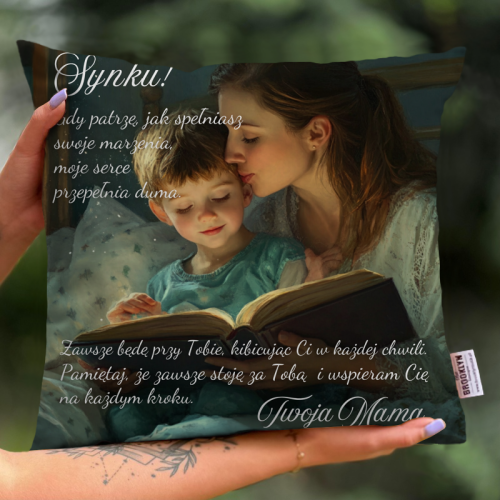 Poduszka | Synku Twoja Mama...