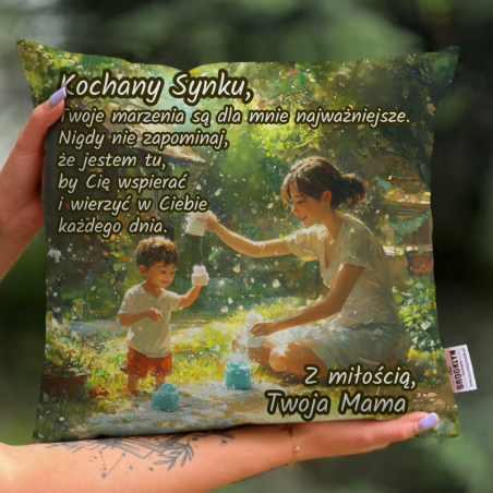 Poduszka | Dla Syna Z Miłością, Twoja Mama