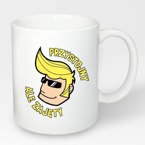 Kubek z nadrukiem PRZYSTOJNY