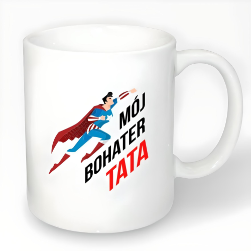 Kubek z nadrukiem MÓJ...