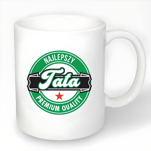 Kubek z nadrukiem TATA PREMIUM