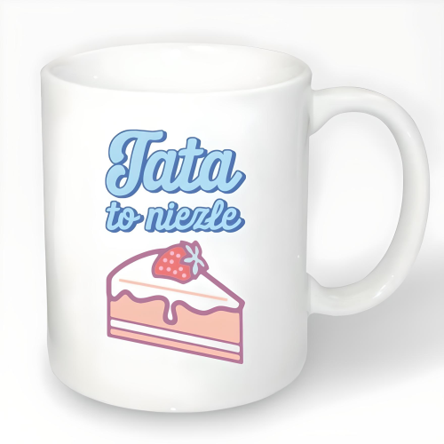 Kubek z nadrukiem TATA TO...