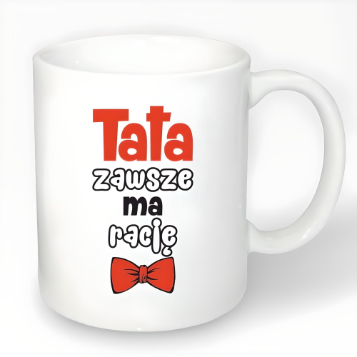 Kubek z nadrukiem TATA...