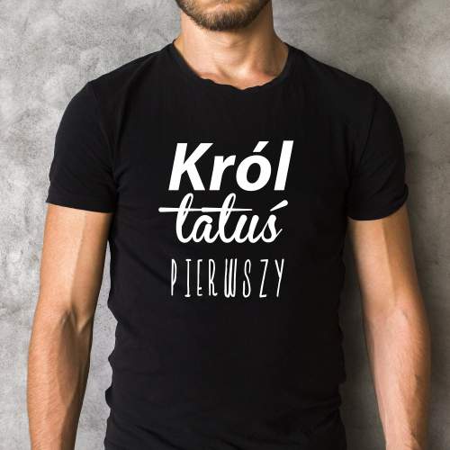 T-shirt oversize KRÓL TATUŚ
