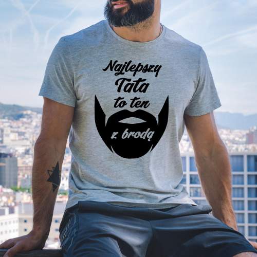 T-shirt oversize Najlepszy...