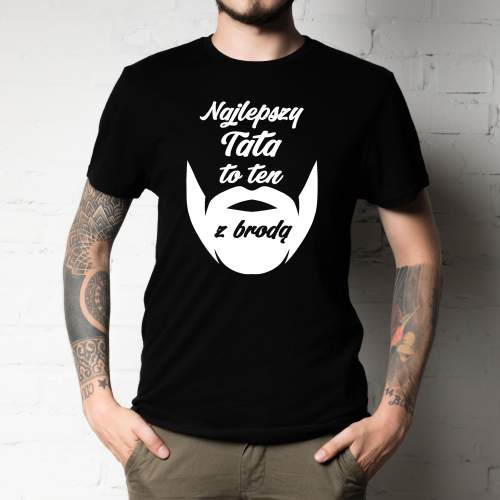 T-shirt oversize Najlepszy...