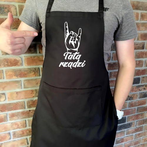 Fartuch dla taty - Tata rządzi