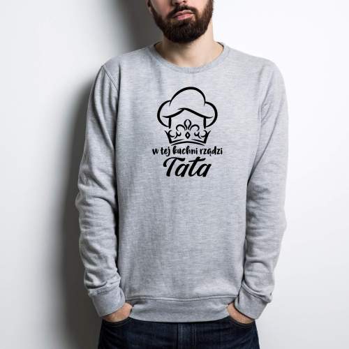 Bluza oversize szara/czarna...