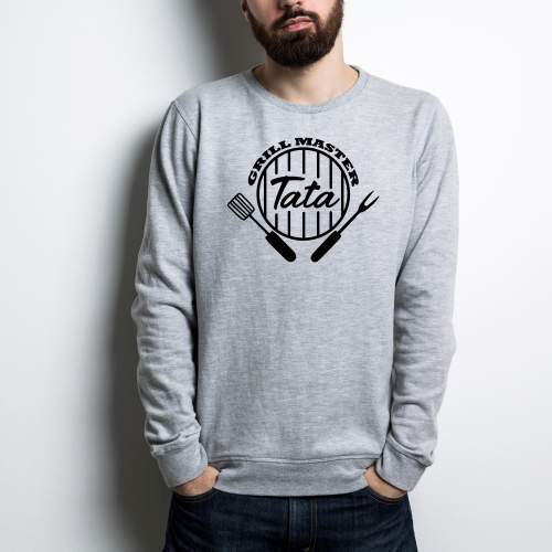 Bluza oversize szara/czarna...