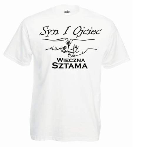 t-shirty dla taty i syna...