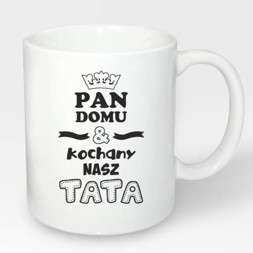 Kubek z nadrukiem PAN DOMU