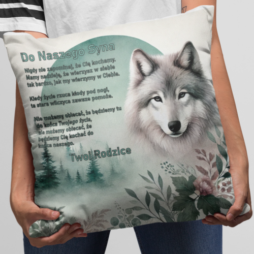 Poduszka | Wilk do Naszego...