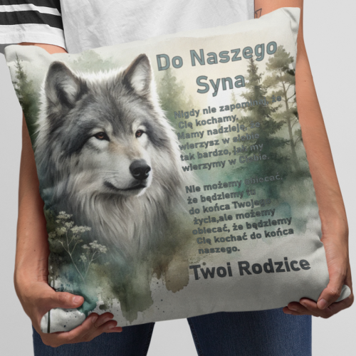 Poduszka | Synu, Wilczyca -...