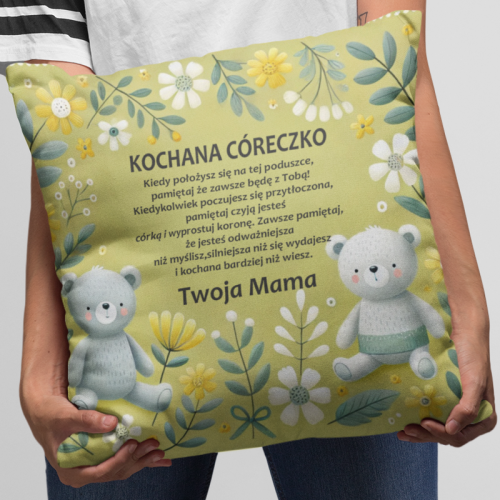 Poduszka | Kochana Córeczko...