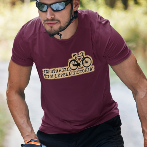 Koszulka męska | Im Starszy...