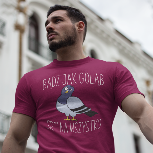 T-shirt oversize DTG Bądź...