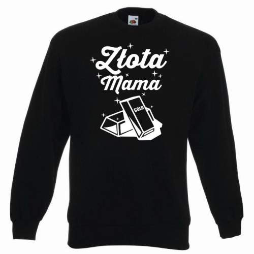 bluza oversize ZŁOTA MAMA