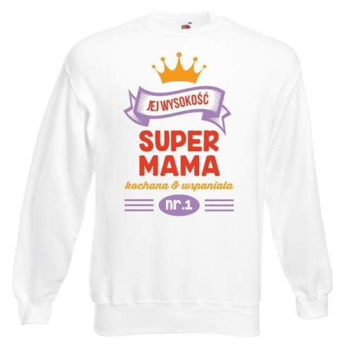 Bluza oversize DTG SUPER MAMA