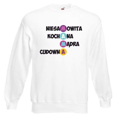 Bluza oversize DTG NIESAMOWITA MAMA