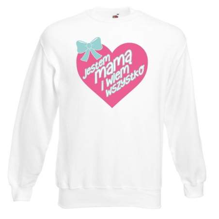 Bluza oversize DTG WIEM WSZYSTKO