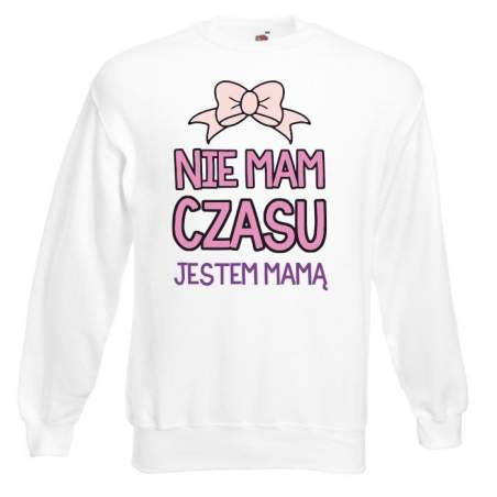 Bluza oversize DTG NIE MAM CZASU