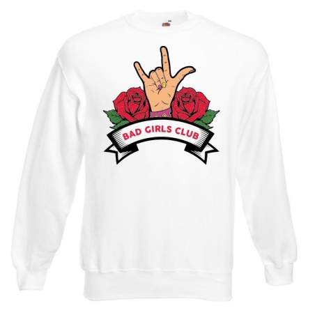 BLUZA oversize BGC BAD GIRLS CLUB HANDS