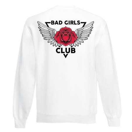 BLUZA oversize BGC BAD GIRLS CLUB napis z tyłu WINGS
