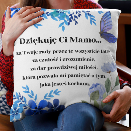 Poduszka | Dziękuję Ci Mamo Za Dar Prawdziwej Miłości