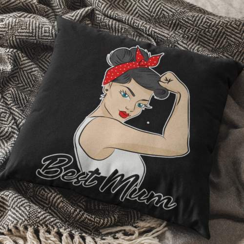 PODUSZKA czarna Best Mum