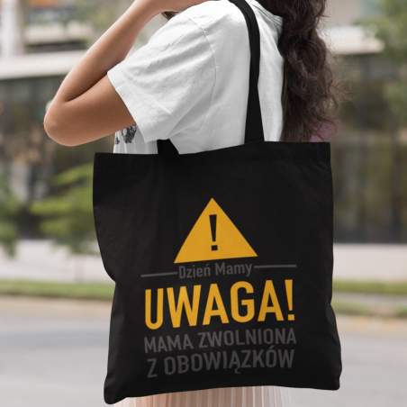 Torba bawełniana Dzień Mam Uwaga