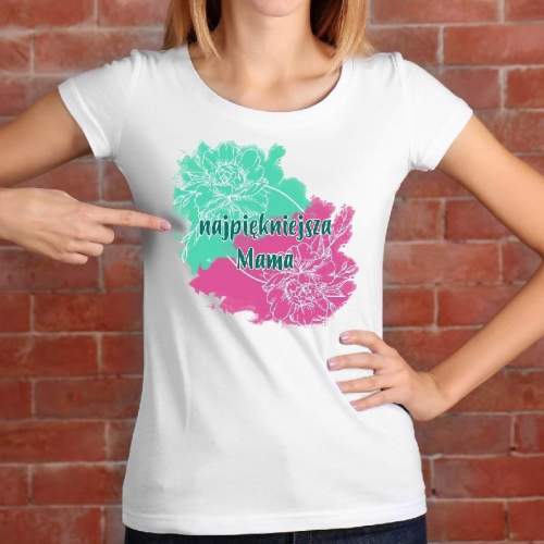 T-shirt lady Najpiękniejsza...