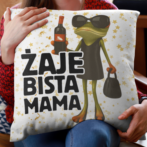 Poduszka | Żajebista Mama -...