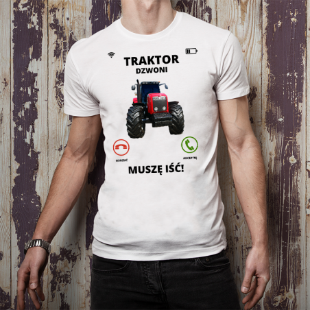 T-shirt | Traktor Dzwoni - Muszę Iść [OUTLET 2]