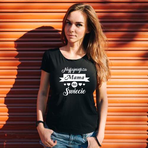 T-shirt lady NAJFAJNIEJSZA...