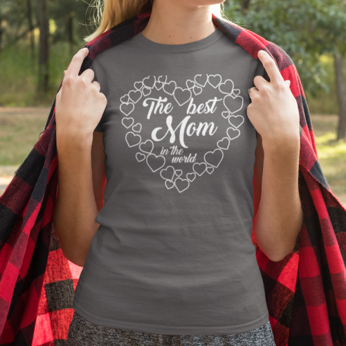 T-shirt lady THE BEST MOM