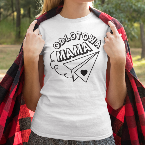 T-shirt lady ODLOTOWA MAMA